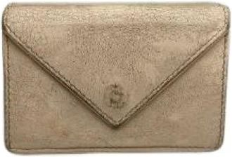 Balenciaga Pre-owned Wallets, female, Beige, Size: ONE SIZE Pre-owned Vintage Wallet