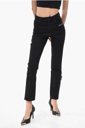 Off-white Skinny Fit Jeans with 15cm Belt Loops size 26