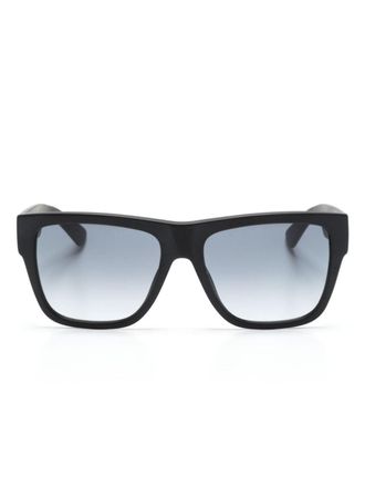 Moschino Zonnebril met wayfarer montuur - Zwart