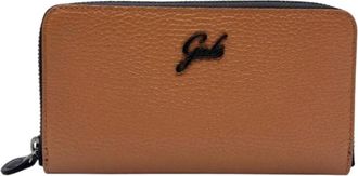 Gabs GMoney 17 Lange Ritsportefeuille - Dames - Portefeuilles - Bruin - ONE Size - Katoen - Accessoires