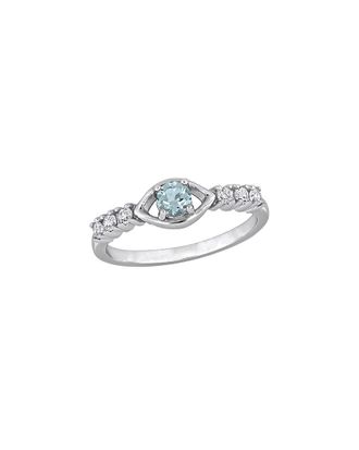 Rina Limor Silver 0.33 ct. tw. Lab-Grown Gemstone Ring