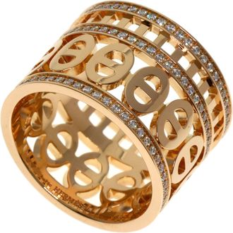 Herm&egrave;s Pink Gold (18K) Band Ring (Pre-Owned)