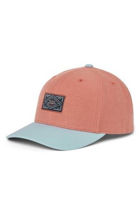 Travis Mathew Do & Donts Snapback Baseball Cap in Brick Dust at Nordstrom