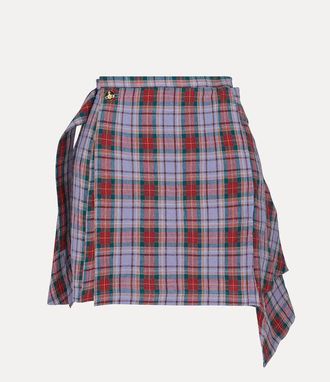 Vivienne Westwood Meghan Kilt Louth Tartan 38 Women