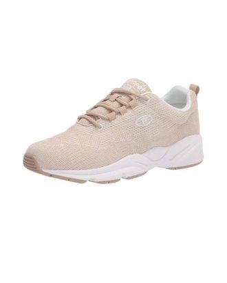 Prop&eacute;t Womens Stability Fly Sneaker In Sand/white