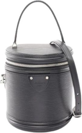 Louis Vuitton Pre-owned Bucket Bag - Dames - Vintage Tas - Zwart - ONE Size - Leer - Vintage