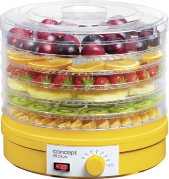 Concept Concept Solution So-1015 Deshidratador De Alimentos Amarillo Y Blanco