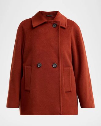 Cinzia Rocca Virgin Wool Double-Breasted Jacket