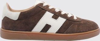 Hogan Sneaker Cool in pelle di vitello liscia e scamosciata con logo H