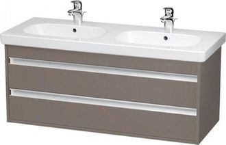 Duravit Ketho tocador de pared 6649, 2 cajones, 1150mm, para el - Duravit