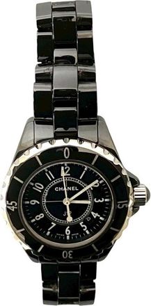 Chanel Ceramic Stainless Steel Wristwatch (Pre-Owned)