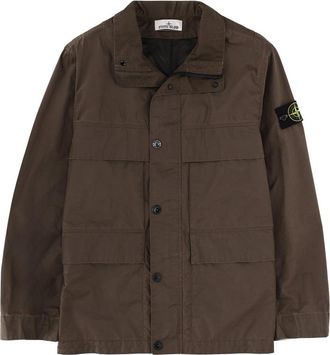 Stone Island Structured Utility Polyester-Blend Jacket
