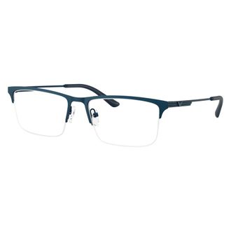 Emporio Armani Glasses, unisex, Blue, Size: 55 MM EA 1177