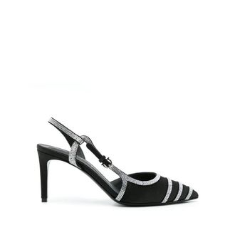 Ferragamo Ladies Black Heels, US Size 5