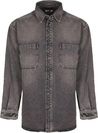 Haikure Camicia con abbottonatura - Grigio