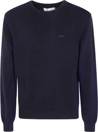 Arte Side Fade Knit - Heren - Truien - Blauw - Maat: L Katoen