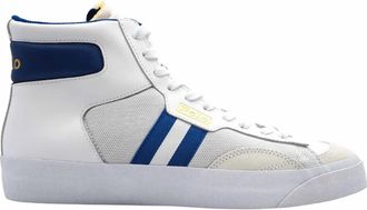 Ralph Lauren Court Vulc Mid High Top Sneakers - Heren - Sneakers - Wit - 40 EU - Leer - Schoenen