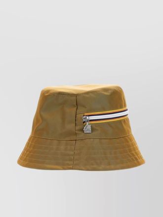 K-Way logo-zip bucket hat