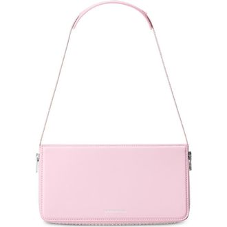 Alexander Wang Siren Pochette Leather Shoulder Bag in Light Pink at Nordstrom