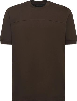Giuliano Galiano T-shirts - Heren - T-shirts - Bruin - 3XL - Katoen - Tops