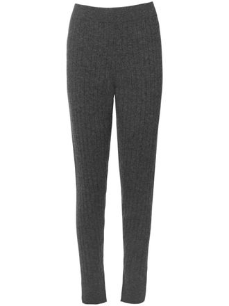 Cashmere in Love Luz track pants - women - Wool/Cashmere - S - Grey