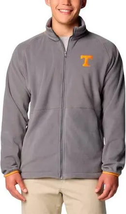 Columbia Mens Columbia Gray Tennessee Volunteers Big & Tall Flanker IV Fleece Raglan Full-Zip Jacket at Nordstrom, Size 5X-Large