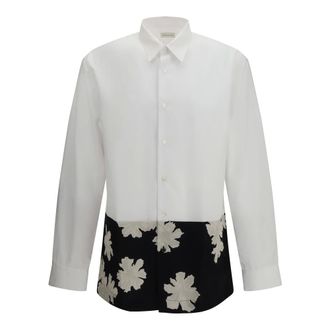Dries Van Noten Capero Shirt - Heren - Blouses & Shirts - Wit - Maat: L