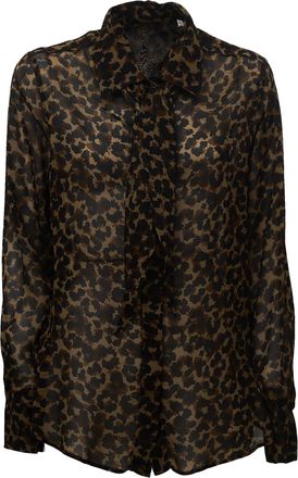 Robert Friedman Kitta Tie-Foulard Printed Shirt