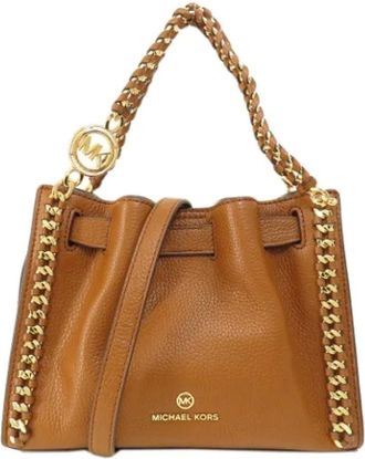 Michael Kors Pre-owned Tote Bags, female, Brown, Size: ONE SIZE Pre-owned Leather handbags