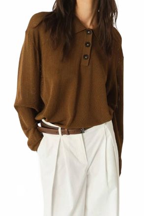 The Garment Madison Man Polo In Olive
