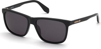adidas OR0040 01A Mens Sunglasses Black Size 58