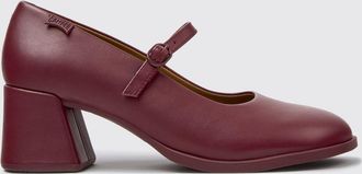 Camper D&eacute;collet&eacute; Mary Jane Kora in pelle liscia con tacco medio svasato