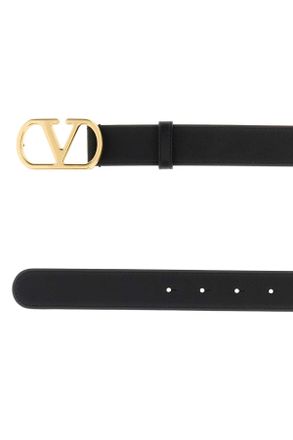 Valentino Garavani Vlogo Belt - Black