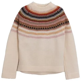 S&auml;tila Tostekulla Sweater Wollpullover f&uuml;r Damen | beige