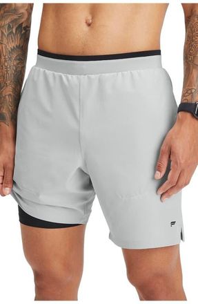 Fabletics Mens The Fundamental Short II (Lined) 7 in Mineral Grey at Nordstrom, Size Xx-Large
