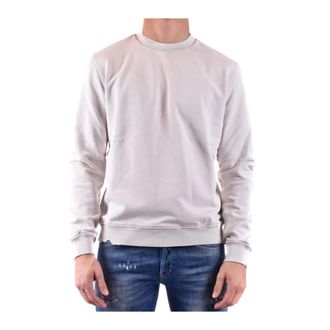 Paolo Pecora Heren, Sweatshirts & Hoodies, Beige, Maat: S Katoen