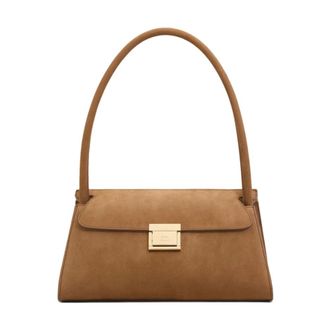 Ami Mimi Shoulder Bag - female - Ami Paris - Shoulder Bags - Brown - ONE SIZE - Bags