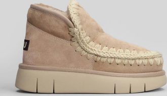 Mou Eskimo Bounce Low Heels Ankle Boots