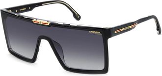 Carrera Zwarte kristal zonnebril donkergrijs verduisterd - Heren - Zonnebrillen - Zwart - ONE Size - Accessoires