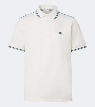 Burberry Polo en mezcla de algod&oacute;n con EKD