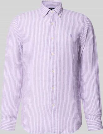 Polo Ralph Lauren Regular Fit Freizeithemd aus reinem Leinen in Lavender, Gr&ouml;&szlig;e XXL