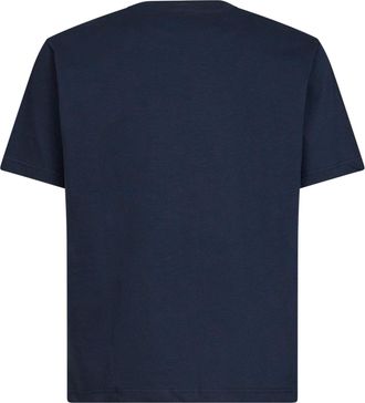 Etro Mens Cotton T-Shirt Blue T-Shirts And Polos