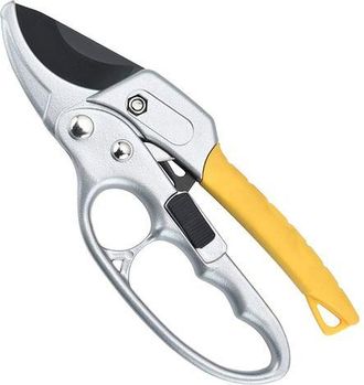 OEM Tijeras De Jardiner&iacute;a, Tijeras Para Puertas, Multiusos, De Acero, Color Plata/amarillo