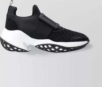 Roger Vivier run sneakers with ridged rubber sole