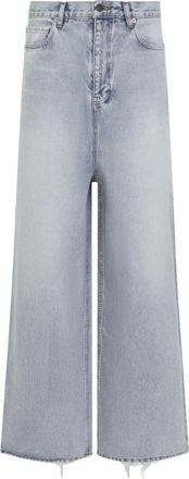 Balenciaga Baggy Jeans - Dames - Jeans - Blauw - Maat: W26 Katoen