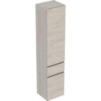 Keramag Geberit Renova Plan Armario Alto Con 2 Puertas, 39x180x36cm