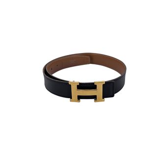 Herm&egrave;s Vintage leren riem van Hermes H