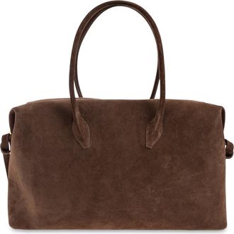 Yuzefi Brioche handbagage - Dames - Weekendtassen - Bruin - ONE Size - Su&egrave;de - Tassen