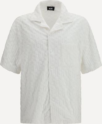 GCDS Camicia monogram in spugna Man XL