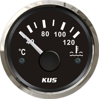 OEM Medidor De Temperatura Del Agua A Prueba De Agua, 40-120 &deg;c, Retroiluminado, 12 V/24 V, 52 Mm